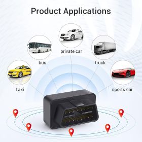 OBD Mini GPS Tracking Device for Car with Easy Setup Configurations