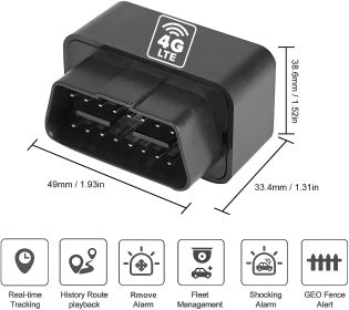 MidSize Multiuse Cars Satellite Surveillance GPS Tracking Device